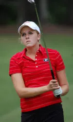 Emilie Burger finished at 4-under and tied for ninth.