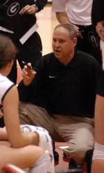 Head coach Joel McCartney