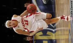 Meredith Mitchell posted a double-double in the last meeting with Alabama.