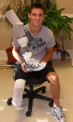 Jarryd Wallace races Monday in Mexico as a member of the United States Paralympic Team.