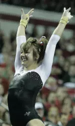 Cassidy McComb was the top finisher in two events today.