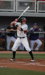 Kyle Farmer smashed a three-run home run off Gerrit Cole Friday at UCLA.