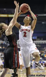 Ebony Jones grew up in Cedar Hill, Texas, about 20 miles from American Airlines Center.