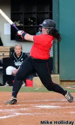 Senior Alisa Goler hit two home runs and tied a career high with seven RBI on Wednesday vs. Georgia Tech.