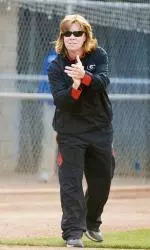 Georgia head coach Lu Harris-Champer won her 750th game on Sunday.