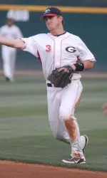 Levi Hyams helped Georgia to an 8-6 win Saturday in Knoxville.
