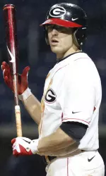 Peter Verdine went 3-for-3 in Tuesday's win.