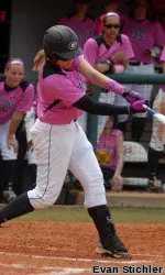 Junior Kristyn Sandberg went 2-for-2 with four RBI in Saturday's 8-3 victory over Kentucky.