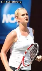 Chelsey Gullickson won both her matches Sunday.