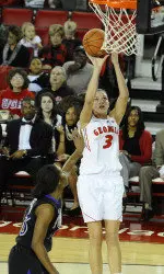 Anne Marie Armstrong is averaging a team-best 12.3 ppg in SEC action.