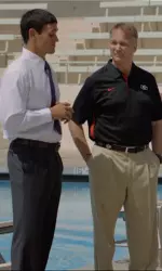 Mark Richt with David Pollack