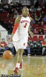 Khaalidah Miller scored 17 second-half points against St. Bonaventure.
