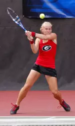 Lauren Herring advanced the quarterfinals before her tournament run ended.