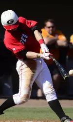 Colby May's home run gave Georgia a 4-2 lead in the ninth.