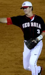 Levi Hyams went 2-for-5 Tuesday against Clemson.