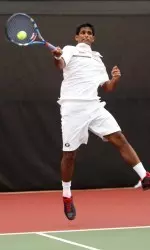 KU Singh provided Friday's clinching point at No. 2.