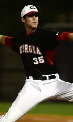 Luke Crumley pitched 1.1 innings of scoreless relief Saturday.