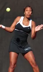 Senior Nadja Gilchrist leads the No. 6 Bulldogs in to the 2012 NCAA Championships Friday.