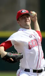 Senior Chase Hawkins pitched 2.2 scoreless innings Tuesday.