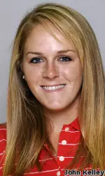 Emilie Burger was 4-under through 15 holes when she clinched her win.