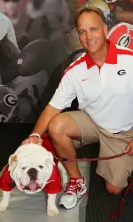 Coach Mark Richt, interim mascot