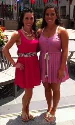 Noel Couch with her sister Mikayla