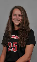 Mackin D'Amico had an assist in her first career game.