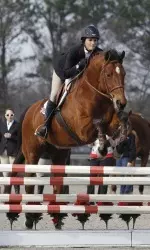 Carly Anthony won MOP honors in Equitation Over Fences