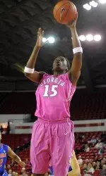 Krista Donald scored a season-high 11 points against Florida on Sunday.