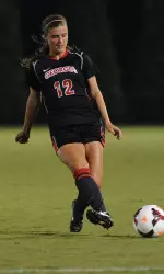 Taylor Donohue had her first career assist vs. MSU on Friday.