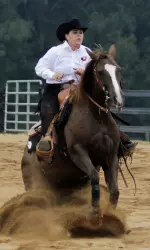 Becca Haaland of the equestrian team is one of 42 student-athletes that will graduate on Friday morning