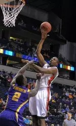 John Florveus is one of three seniors on the 2012-13 team.