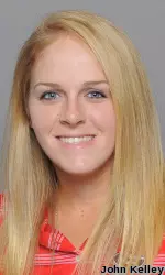 Emilie Burger notched her 12th par-or-better loop in 23 rounds this season.