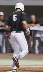 Hunter Cole drove in Georgia's first run Tuesday.