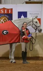 Riant was named Most Valuable Horse in Equitation Over Fences