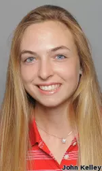 Manuela Carbajo Ré tied for ninth, one of three top-20 individual finishers for Georgia.