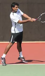 KU Singh was a singles winner for Georgia vs. LSU.