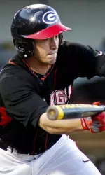 DJ Smith went 2-for-3 including a bunt single Friday.