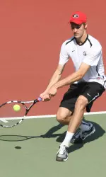 Ben Wagland won both matches this weekend at No. 1 singles.
