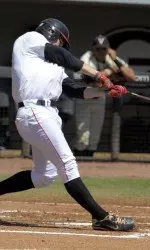 Jared Walsh delivered a sacrifice fly in the seventh to end South Carolina's shutout bid.