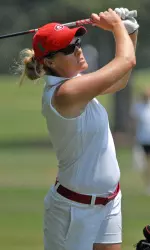 Burger played her final nine holes at even-par.