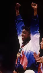 Teresa Edwards won her third of four Olympic gold medals in Atlanta in 1996.