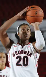 Shacobia Barbee scored a career-high 23 points in the loss.