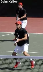 Austin Smith and Eric Diaz advanced to the doubles semifinals.