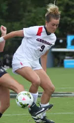 Finally healthy, Bella Hartley has started 13 of 14 games for Georgia this season.