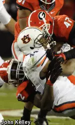 Linebacker Amarlo Herrera and Defensive lineman Ray Drew