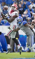 Chris Conley had a big day for Georgia with 2 TD's