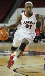 Erika Ford scored 20 points for Georgia.