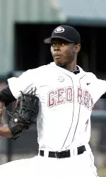 Jarrett Brown notched his first career win Tuesday.