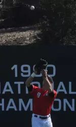 Conor Welton went 2-for-3 Sunday against the Bearcats.